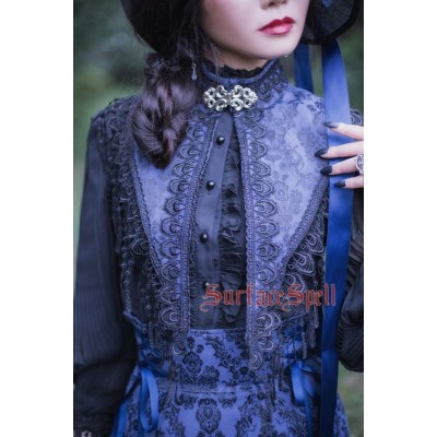 Surface Spell Gothic Nyx Victorian Style Tassel Collar